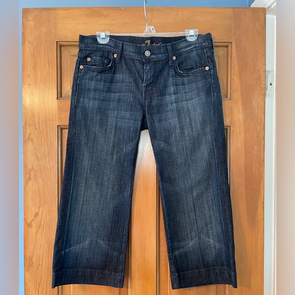 7 for all man kind crop jeans